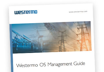 WeOS 4 managemant guide cover.